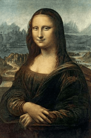 Figure 2 Mona Lisa by Leonardo da Vinci in 1509 (Khan, 2012)