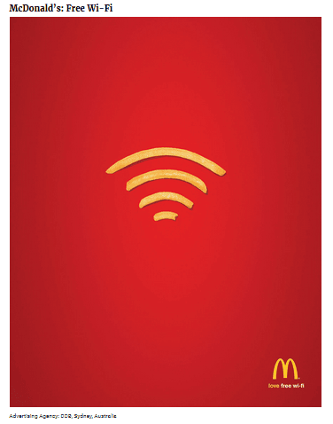 Paid Ad #6 McDonald’s Free Wi-Fi