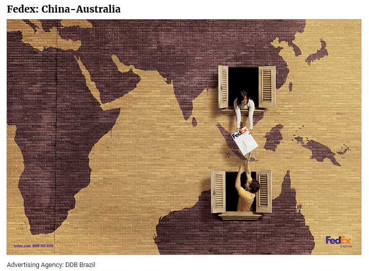 Paid Ad #7 Fedex China - Australia