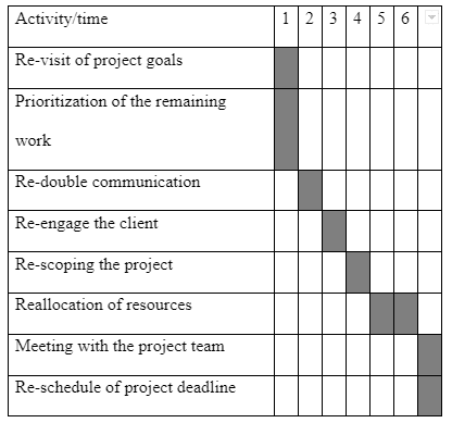 Project Gantt Chart